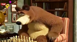 سری جدید کارتون ماشا و آقا خرسه _ اسب سواری ❤